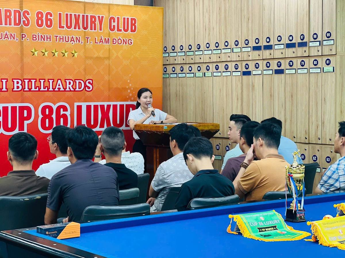 Giải đấu 3C — 86 Luxury Billiards 63