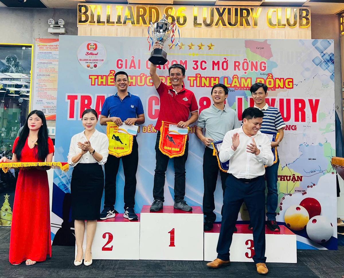 Giải đấu 3C — 86 Luxury Billiards 66