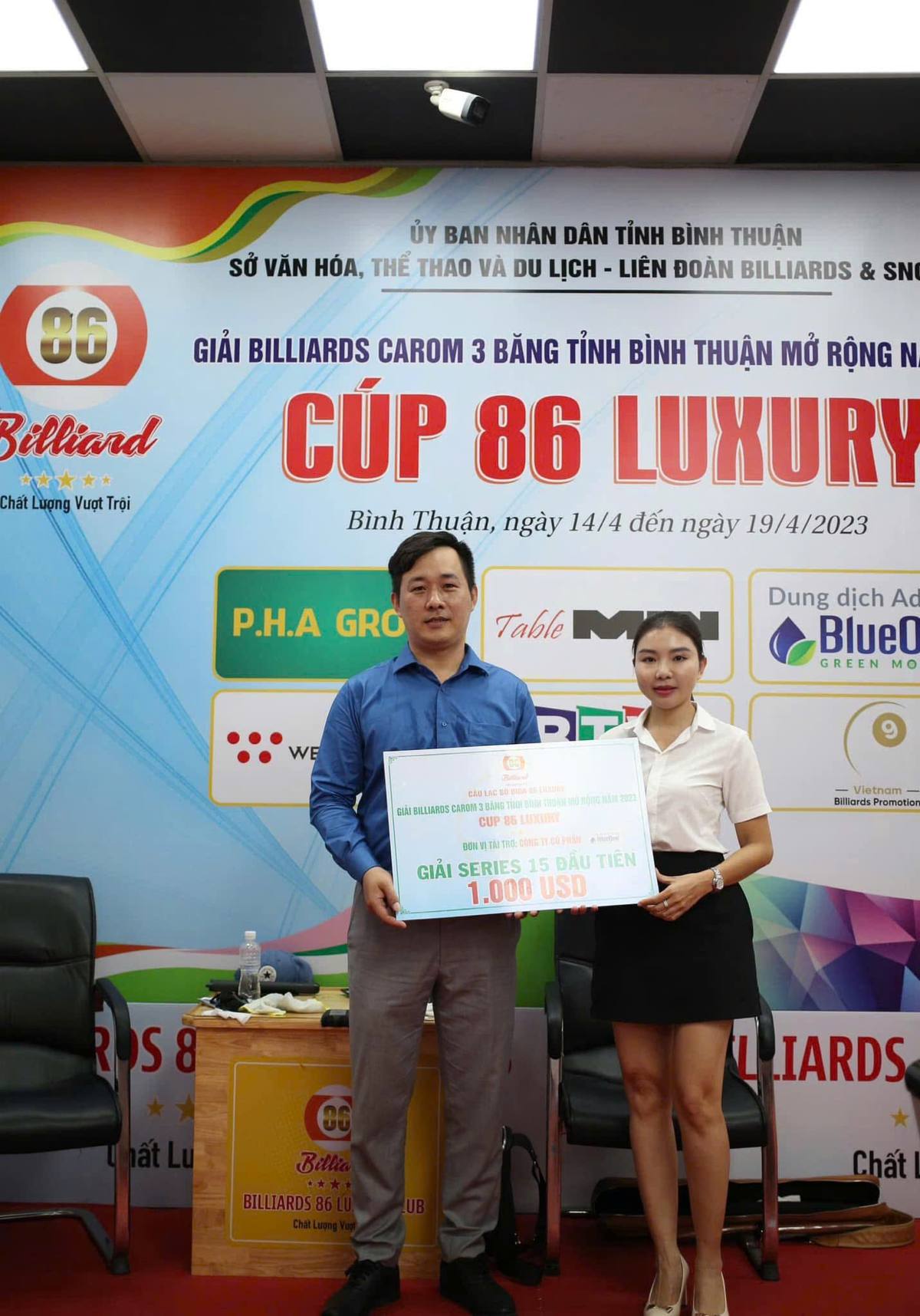 Giải đấu 3C — 86 Luxury Billiards 89