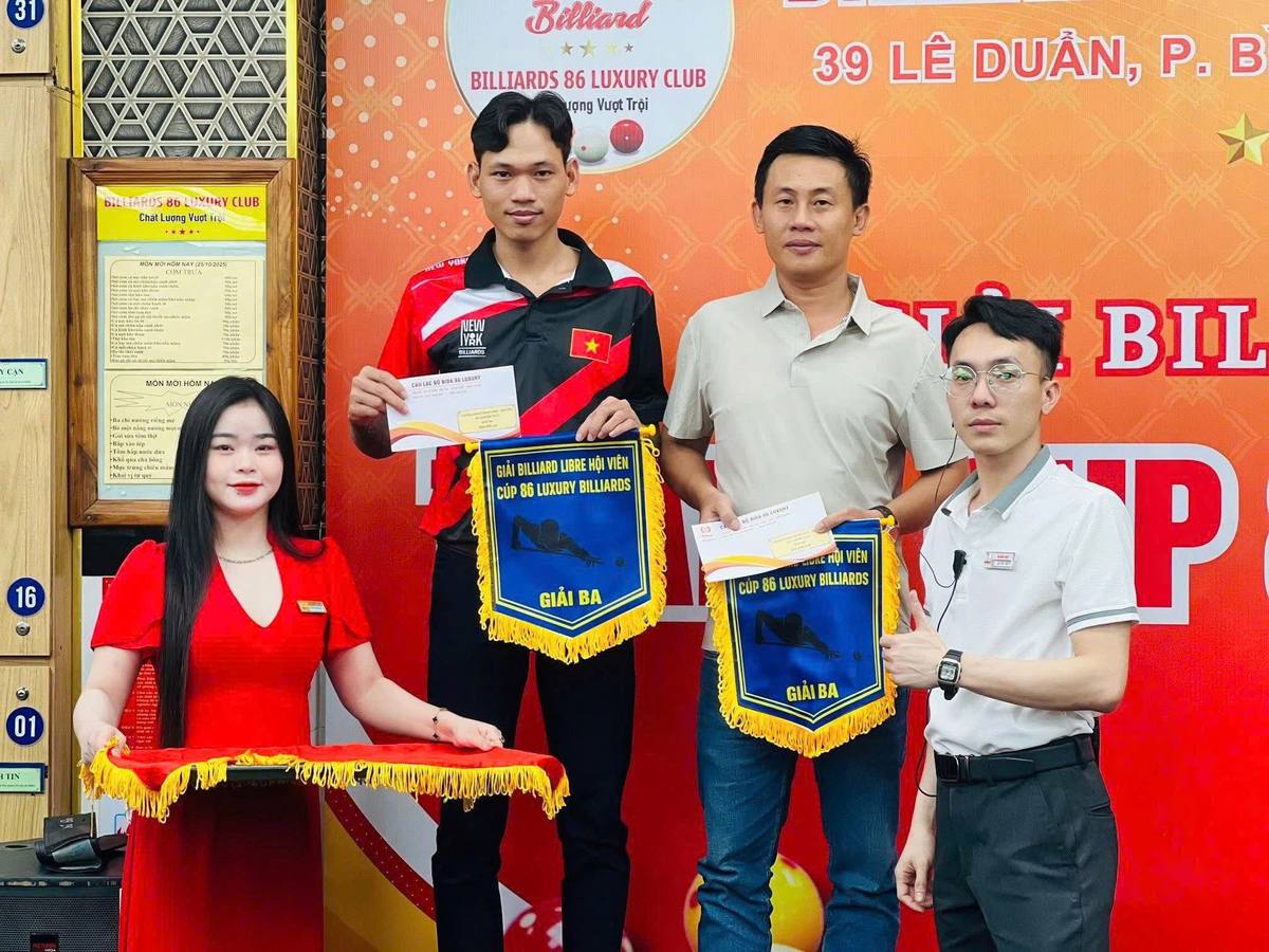 Giải đấu Libre — 86 Luxury Billiards 5