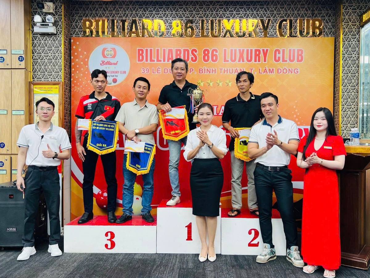 Giải đấu Libre — 86 Luxury Billiards 6