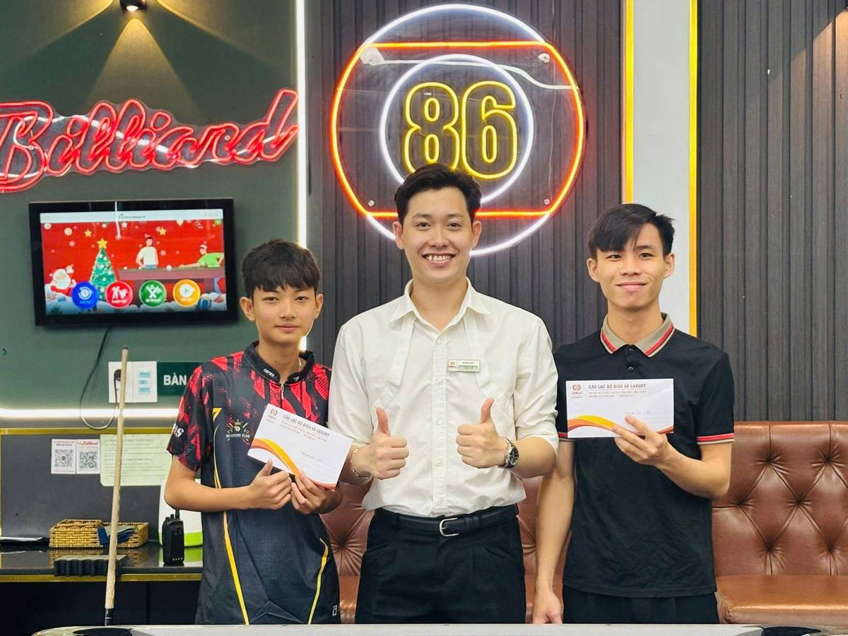 Giải đấu Pool — 86 Luxury Billiards 10